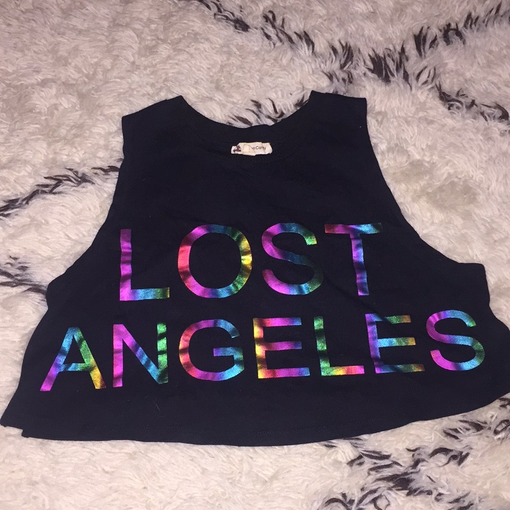 Lost angeles crop top